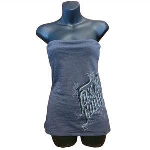 NWT Y2K Fox Racing Tube Top Sz M